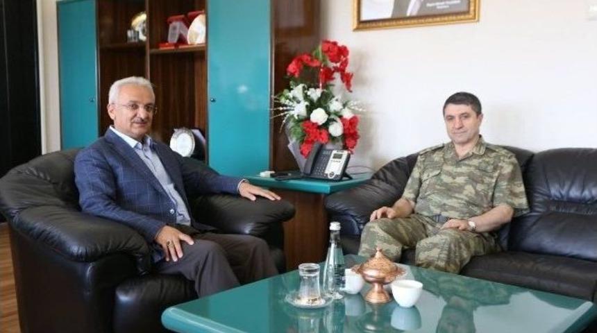 Bayraktaroğlundan Başkan Başsoy&rsquo; Veda Ziyareti