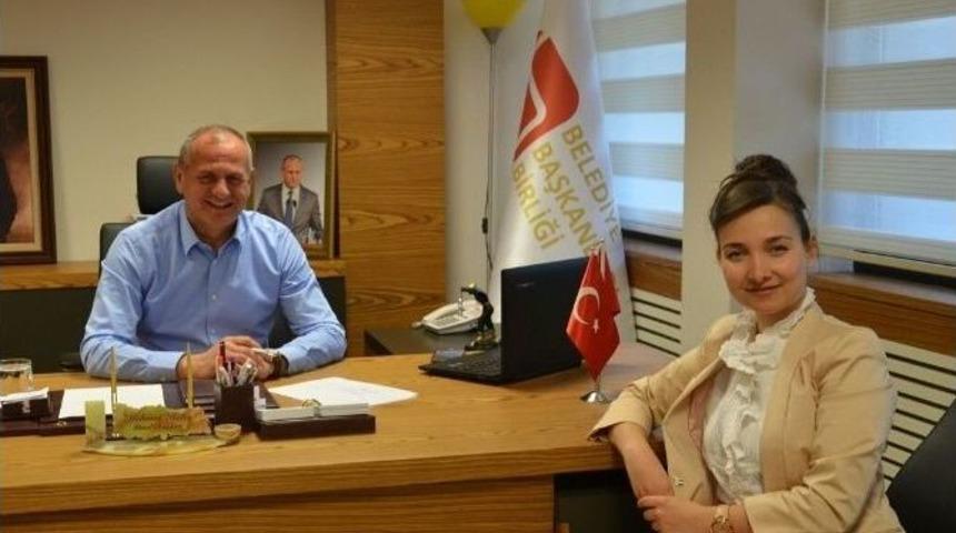 Avusturyalı M&uuml;steşardan Başkan Keleş&rsquo;e Ziyaret