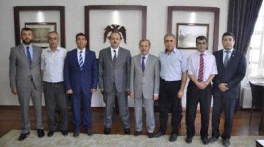 Makina M&uuml;hendisleri Odası&rsquo;ndan Vali Canbolat&rsquo;a Ziyaret