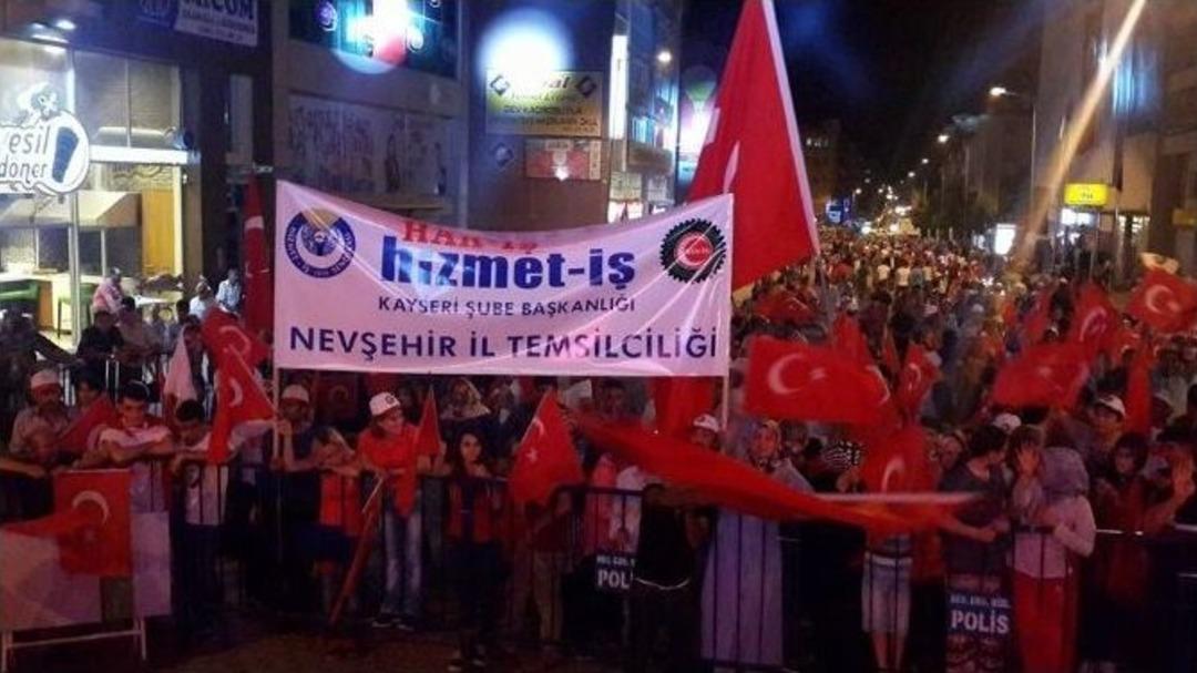 N&ouml;betin 19. G&uuml;n&uuml;nde Meydanlarda Hak-iş R&uuml;zgarı