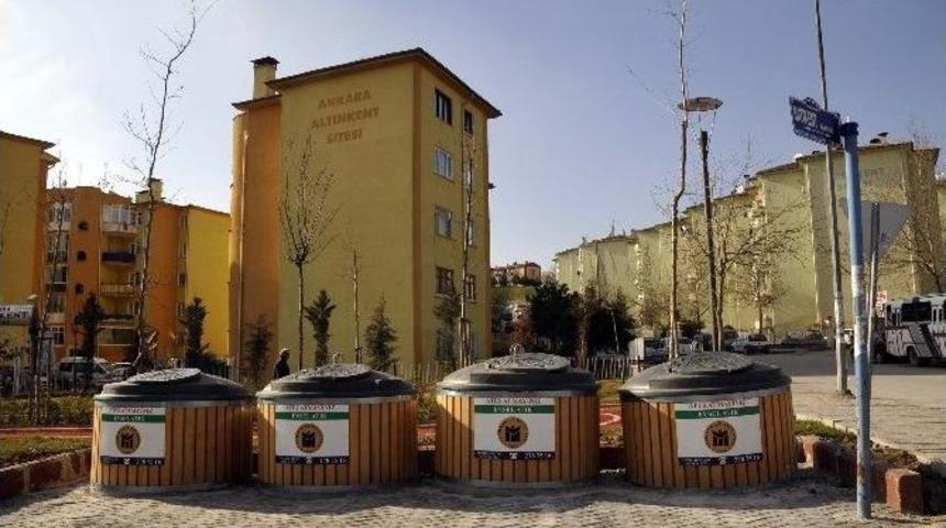 Yenimahalle Belediyesi&rsquo;nin Konteyner Projesi &Ccedil;&ouml;p Kokusu Kabusuna Son Verdi