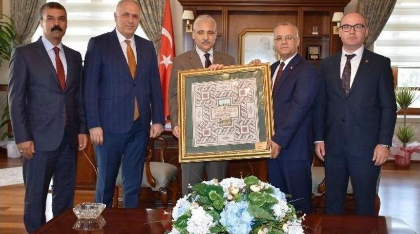 Başkan Kayda&rsquo;dan, Vali G&uuml;ven&ccedil;er&rsquo;e Hayırlı Olsun Ziyareti
