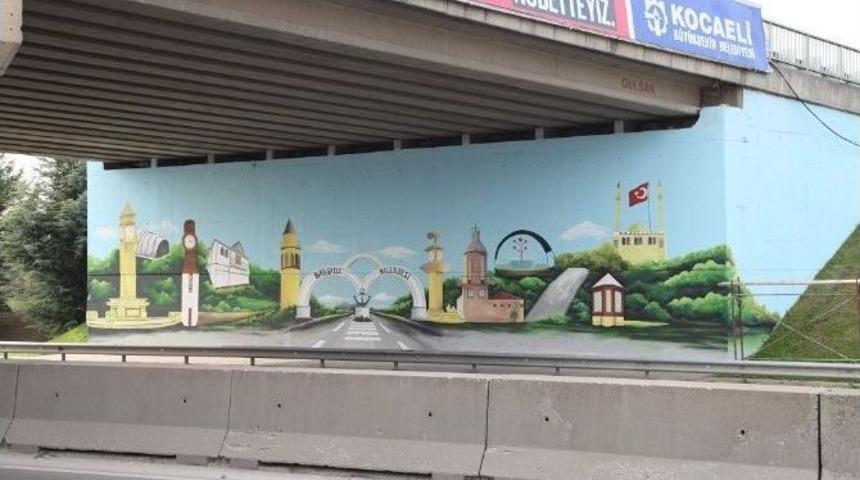 Başiskele&rsquo;de Yapılan Resim &Ccedil;alışmaları İl&ccedil;eyi Renklendiriyor