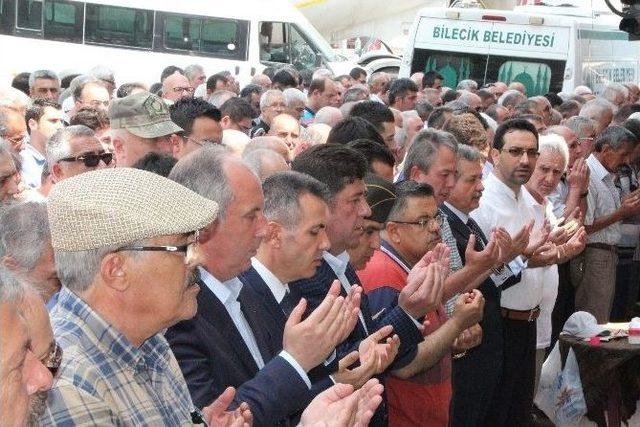 Chp Bilecik Milletvekili Yaşar Tüzün’ün Kayınpederi Son Yolculuğuna Uğurlandı