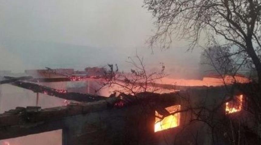 Ramazanlar K&ouml;y&uuml;nde Yangın