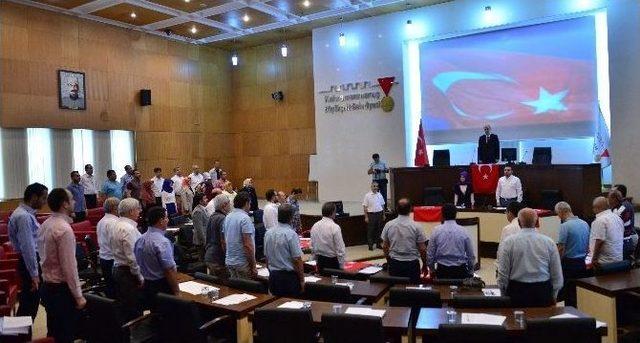 Dulkadiroğlu Belediyesi’nden 15 Temmuz Şehit Ve Gazileri’ne Destek