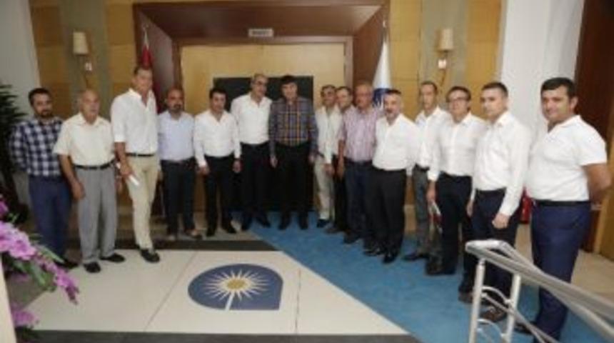 Atat&uuml;rk Parkı Esnafından T&uuml;rel&rsquo;e Teşekk&uuml;r Ziyareti