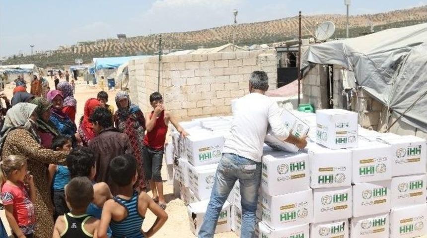 İhh Suriye&rsquo;ye 7 Ayda 1805 Yardım Tırı G&ouml;nderdi