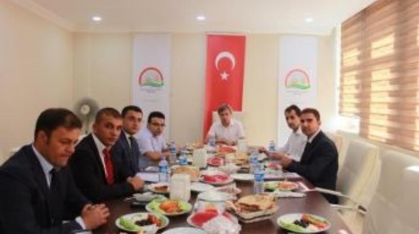 Vali &Ccedil;ınar&rsquo;dan M&uuml;d&uuml;r Şimşek&rsquo;e Ziyaret