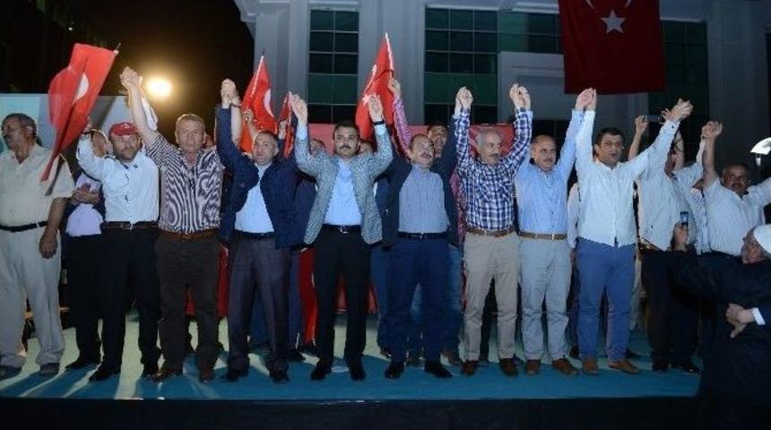 Başkan K&uuml;lc&uuml;, Alaca&rsquo;da Demokrasi N&ouml;betine Katıldı
