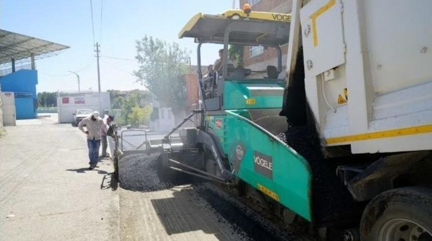 İmamağa Mahallesinde Asfalt &Ccedil;alışması Başladı