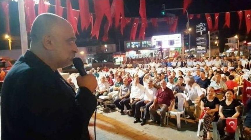 Demokrasi N&ouml;betine Katılan Oyuncu Mehmet &Ccedil;evik: