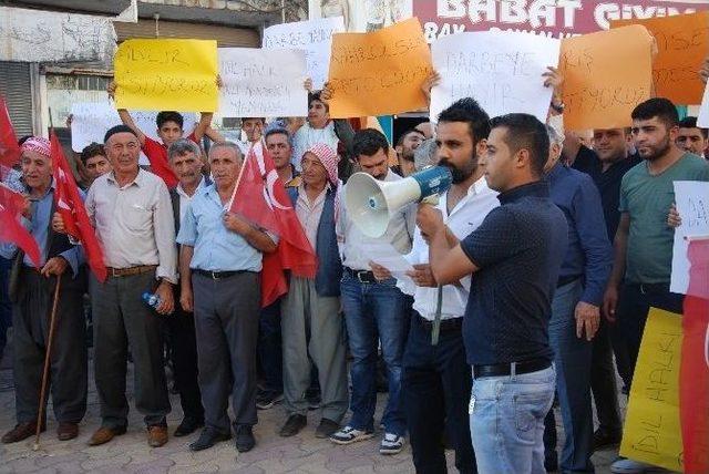 İdil’de Aşiret Üyelerinden Demokrasi Eylemi