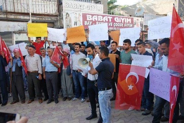 İdil’de Aşiret Üyelerinden Demokrasi Eylemi