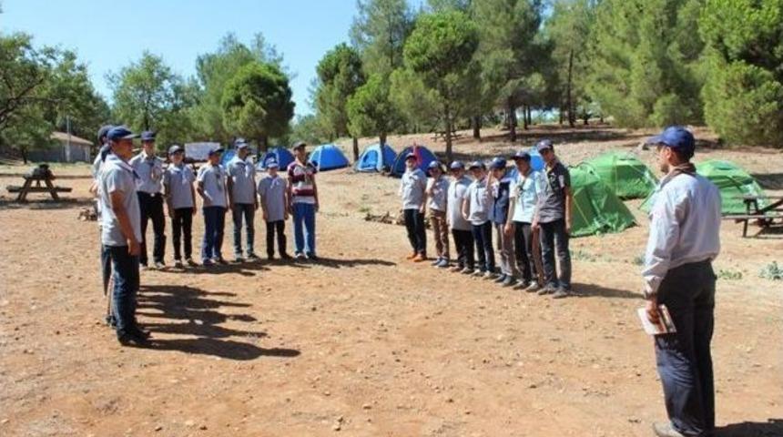 Kah&ccedil;ev İzcileri Dağda 6 G&uuml;nl&uuml;k Kamp Yaptı