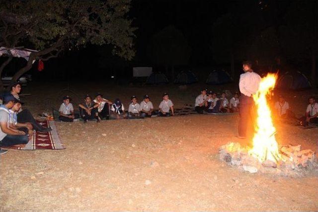 Kahçev İzcileri Dağda 6 Günlük Kamp Yaptı