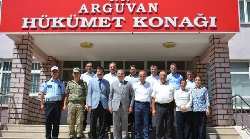 Vali Toprak, Arguvan İl&ccedil;esini Ziyaret Etti