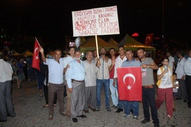 Yavuzelili Gençler, Gaziantep’teki Nöbete Katıldı