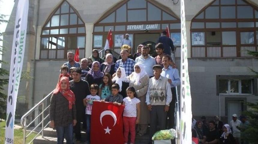 Kayseri&rsquo;den İlk Hac Kafilesi Dualarla Uğurlandı