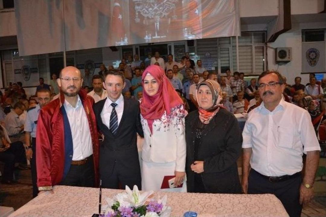Tokat&rsquo;ta Demokrasi N&ouml;betinde Nikah Kıydılar