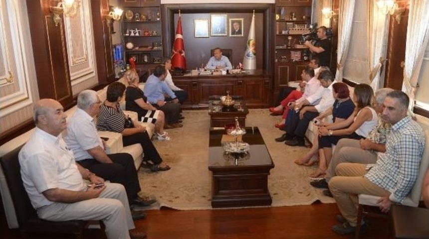 Chp&rsquo;li Barut&rsquo;tan Başkan S&ouml;zl&uuml;&rsquo;ye Ziyaret