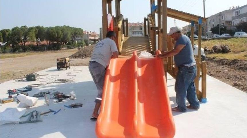 Gencer &ldquo;ayvalık&rsquo;ın D&ouml;rt Bir K&ouml;şesine Bir Ayda 20 &Ccedil;ocuk Parkı Yapacağız&rdquo;