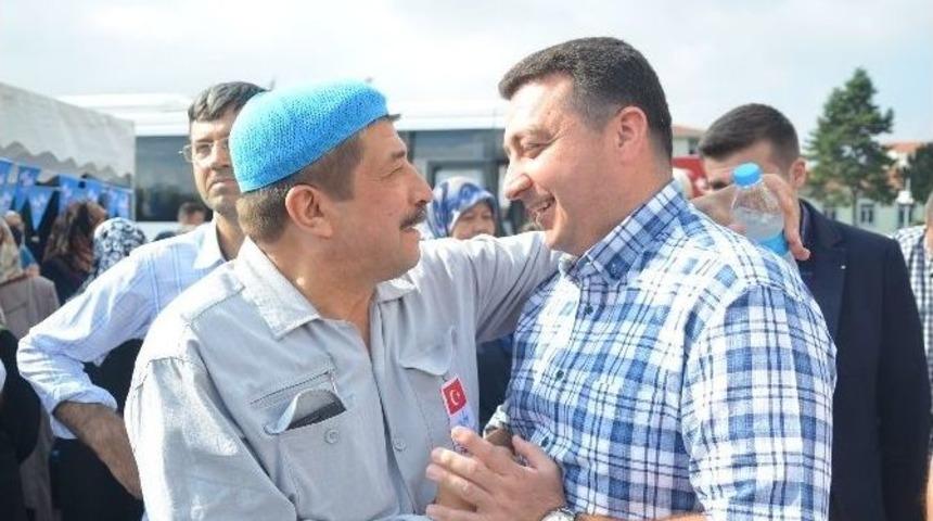 Boz&uuml;y&uuml;k&rsquo;te Hacı Adayları Kutsal Topraklara Uğurlandı