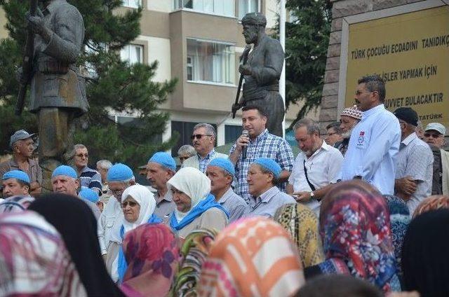 Bozüyük’te Hacı Adayları Kutsal Topraklara Uğurlandı