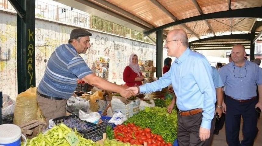 Pazarcı Esnafı Altıeyl&uuml;l&rsquo;den Memnun