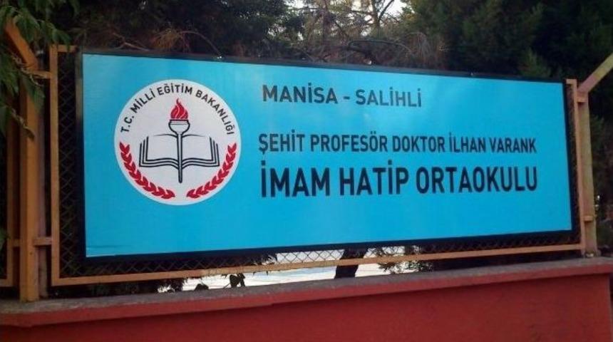 Şehit Prof. Dr. Varank&rsquo;ın Adı Salihli&rsquo;de Yaşayacak