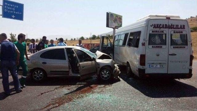 Malatya’da Trafik Kazası: 1’i Ağır 7 Yaralı