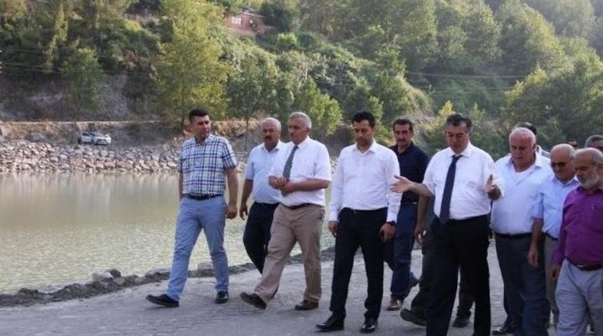 Vali Al, Karcalar G&ouml;letini İnceledi