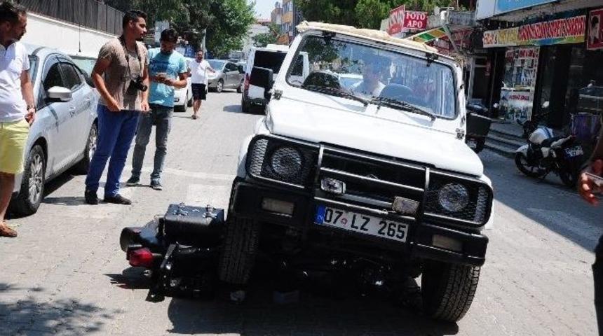 Manavgat&rsquo;ta Trafik Kazası: 1 Yaralı