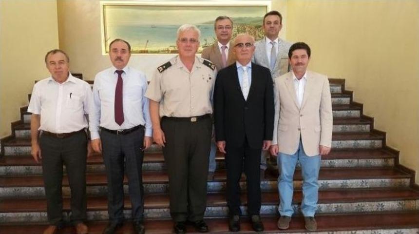 Tuğgeneral Yaşin&rsquo;den Veda Ziyaretleri