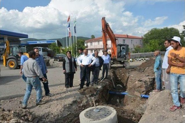 Belediye Başkanı Köksoy Ve Meclis Üyeleri Belediye Çalışmalarını Yerinde Denetledi