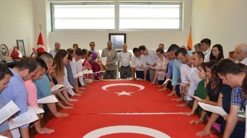 Nk&uuml;&rsquo;de 45 Aday Memur Asli Memurluğa Atandı