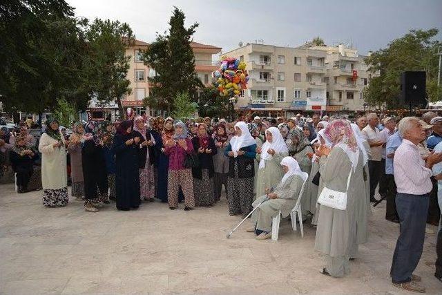 Korkuteli’de 35 Hacı Adayı İçin Uğurlama Töreni