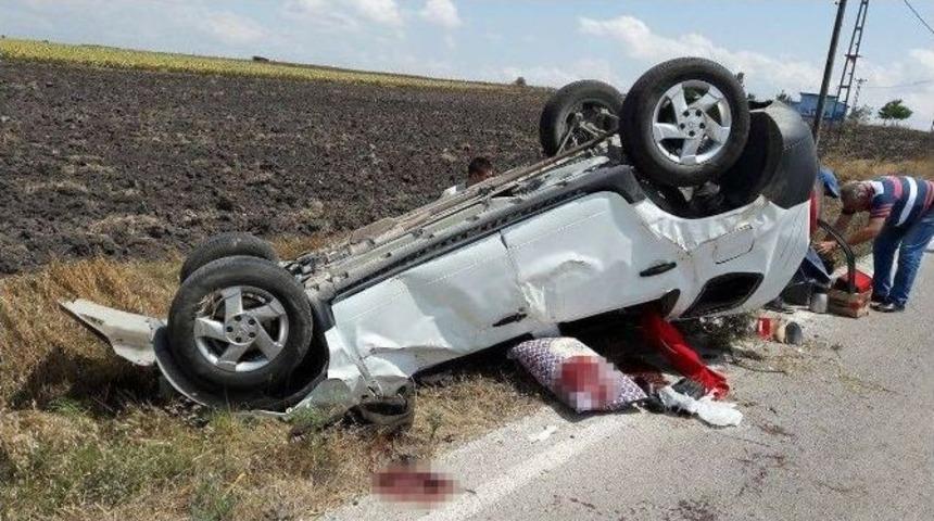 Tekirdağ&rsquo;da Trafik Kazası 1 &Ouml;l&uuml;, 1 Yaralı
