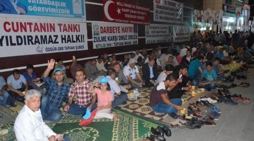 Tatvan&rsquo;da Demokrasi N&ouml;beti Devam Ediyor