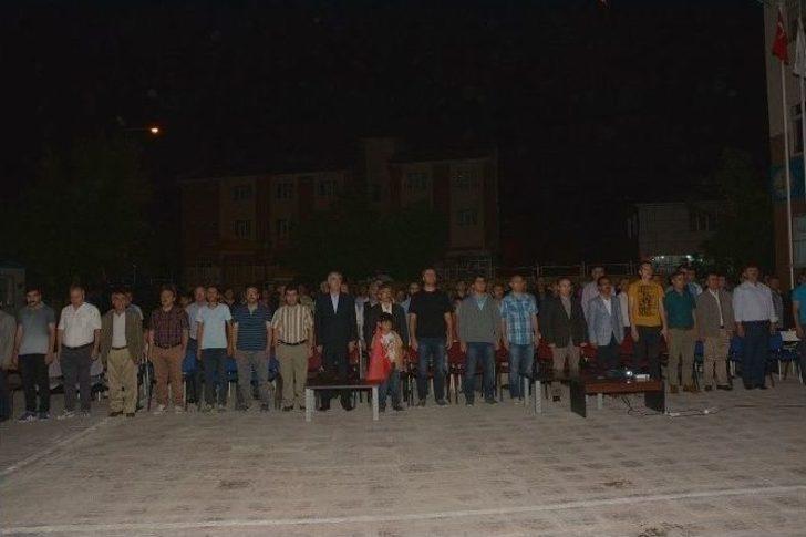 Çatak’ta Demokrasi Nöbeti Devam Ediyor G1