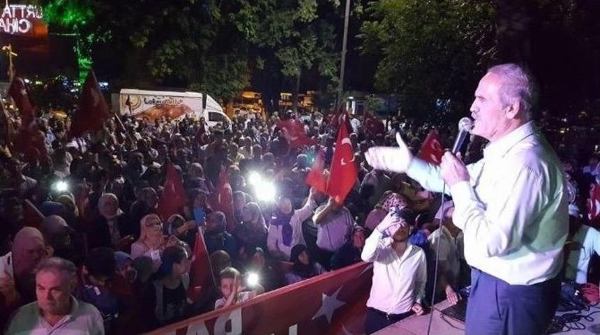 Mudanya&rsquo;da Demokrasi Coşkusu