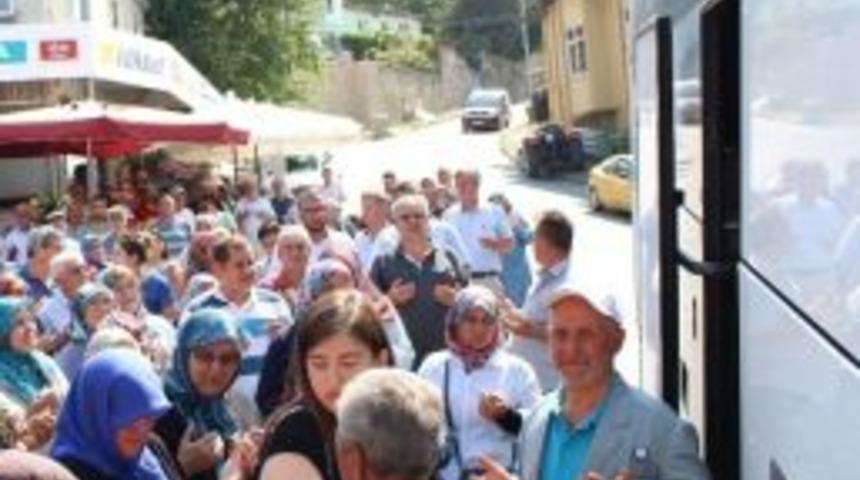 Hacı Adayları Uğurlandı