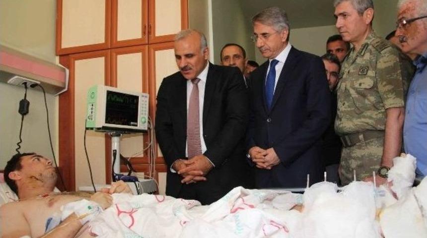 Yaralanan Asker Ve Polislerin Tedavisi S&uuml;r&uuml;yor