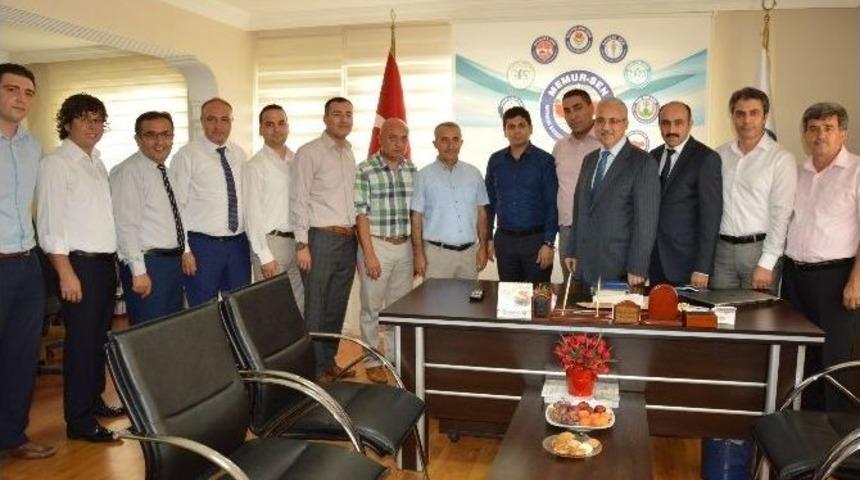 Vali G&uuml;ven&ccedil;er&rsquo;den Memur-sen&rsquo;e Ziyaret