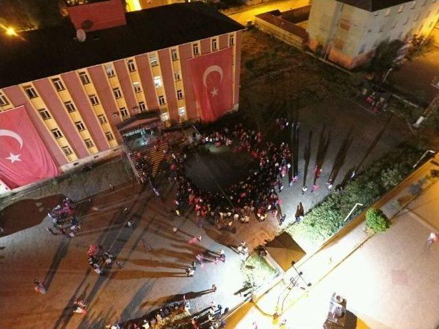 2200 Rakımlı İlçede Gece Nöbeti