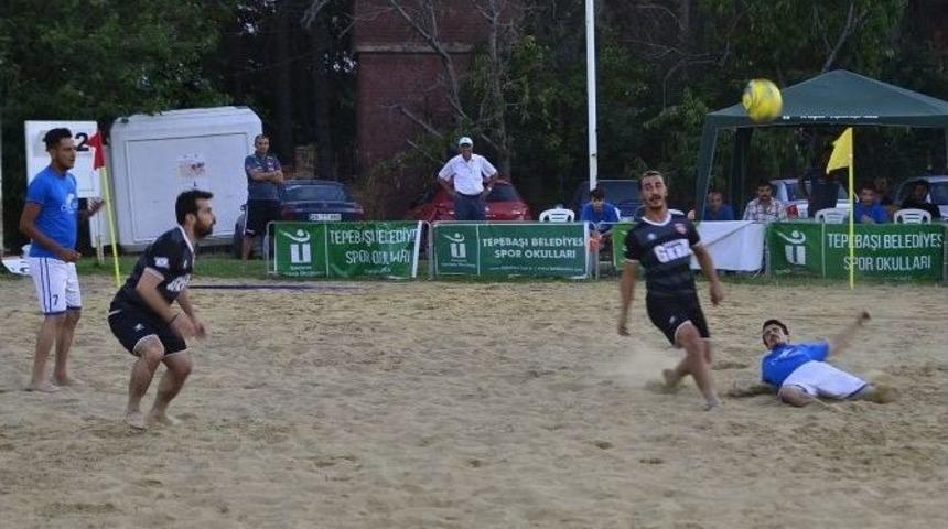 Plaj Futbolunda Şampiyon Tepebaşı