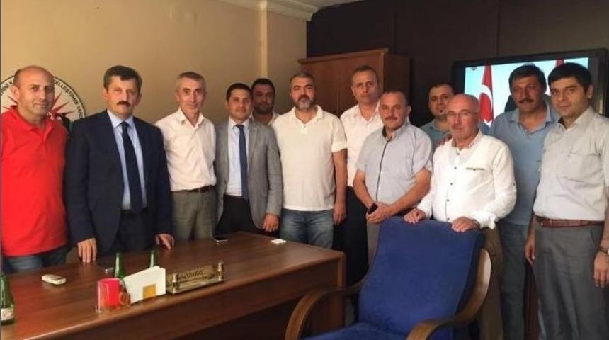 Ak Parti&rsquo;den &Ccedil;iloğlu Ve Y&ouml;netimine Teşekk&uuml;r Ziyareti