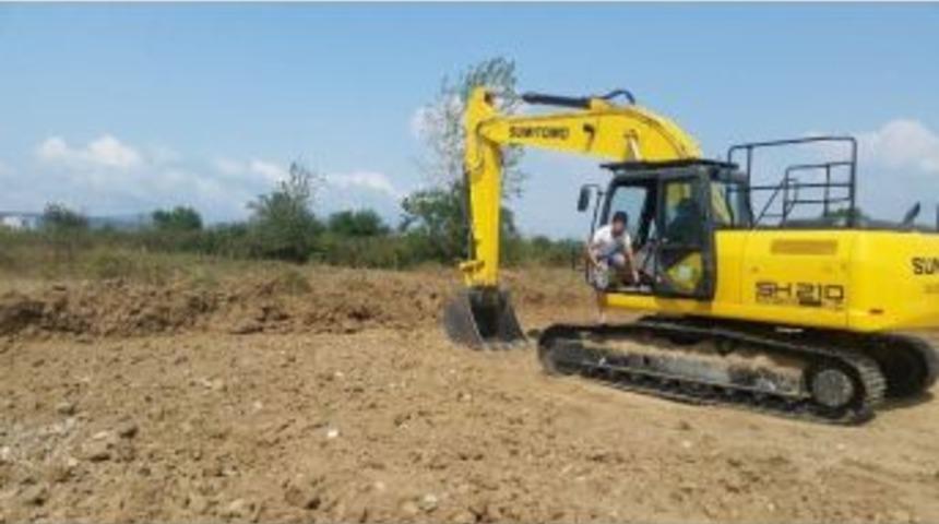 &Ccedil;amk&ouml;y Yol A&ccedil;ma &Ccedil;alışmasına Başlandı