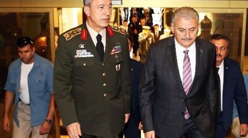 Başbakan Yıldırım, Genelkurmay Başkanlığı’nda