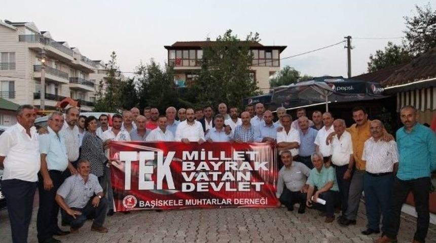 Başkan Ayaz, Mahalle Muhtarlarını Ziyaret Etti